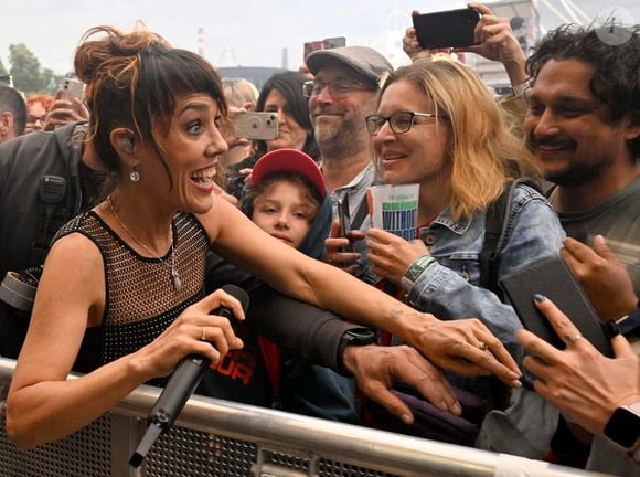 La chanteuse française Zaz se produit lors du sixième festival de musique Metronome Prague à Prague, en République tchèque, le 23 juin 2023. Photo by Michal Krumphanzl/CTK/ABACAPRESS.COM