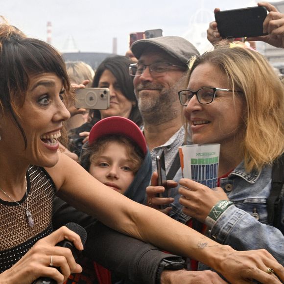 La chanteuse française Zaz se produit lors du sixième festival de musique Metronome Prague à Prague, en République tchèque, le 23 juin 2023. Photo by Michal Krumphanzl/CTK/ABACAPRESS.COM