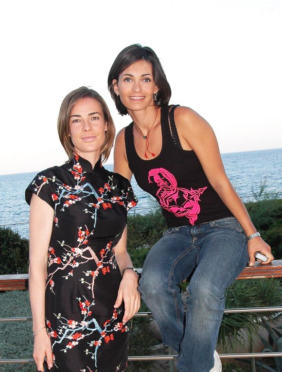 Archives - Adeline Blondieau et Bénédicte Delmas (Sous le Soleil) à Monaco en 2005