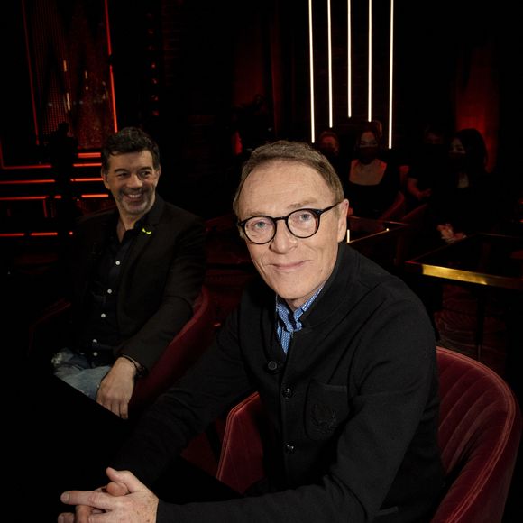 Exclusif - Stéphane Plaza et Christophe Hondelatte - Pendant l'émission OEED (On Est En Direct)  , présentée par Laurent Ruquier et diffusée en direct  le 20/03/21 sur France 2. © Jack Tribeca / Bestimage