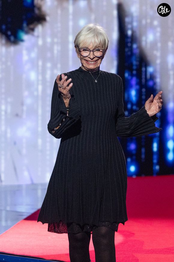 Exclusivité - Monique (épouse de Frédéric François) et les surprises du tournage de l'émission « La Boîte à secrets », présentée par F. Bollaert et diffusée le 16 janvier 2026 sur France 3, dans les studios du Lendit à Saint-Denis, France, le 16 décembre 2025. © Cyril Moreau/Bestimage