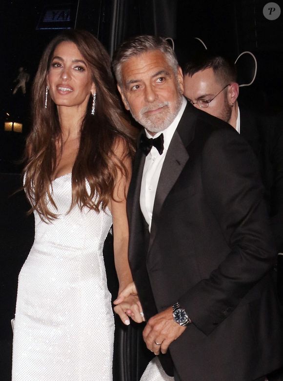 Le 28 septembre 2023, George Clooney et sa femme Amal à New-York. RW/MediaPunch