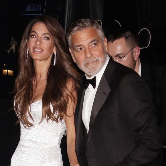 Le 28 septembre 2023, George Clooney et sa femme Amal à New-York. RW/MediaPunch