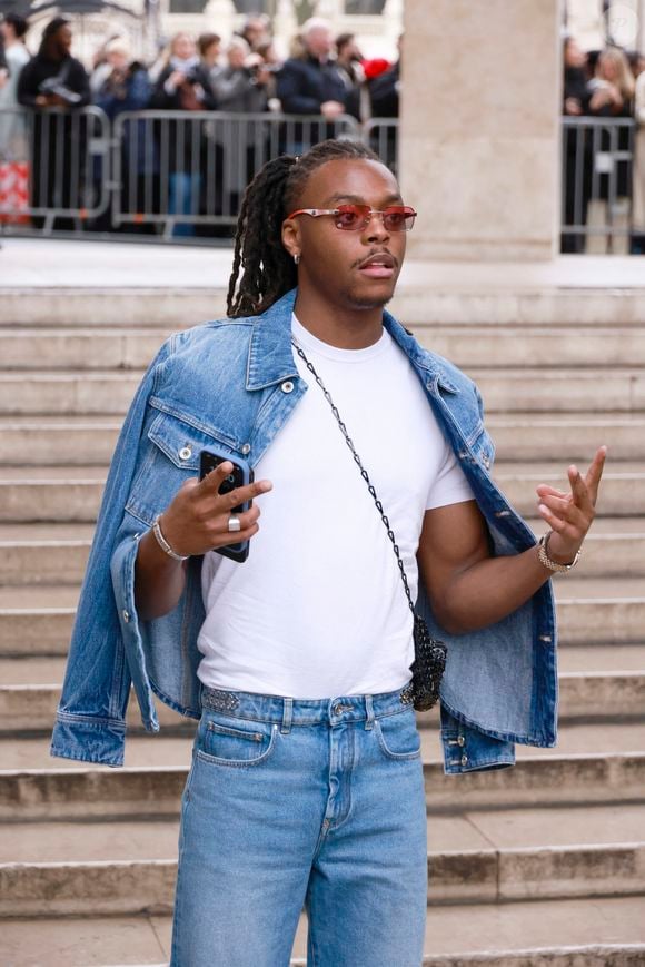 S’agissant de Koba LaD, il a reconnu avoir tué "malgré lui" son ami William Dogbey lors d’un accident de la route aux circonstances tragiques

Koba LaD, de son vrai nom Marcel Junior Loutarila - Arrivées au défilé Rabanne mode femme automne / hiver 2024-2025 lors de la Fashion Week de Paris (PFW) au Palais de Tokyo à Paris, France, le 29 février 2024. Christophe Aubert/Bestimage
