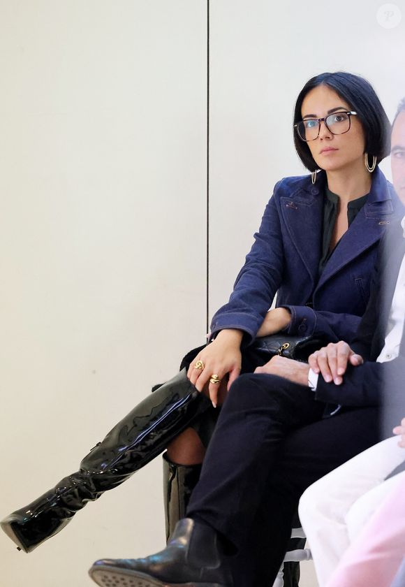 En effet, Agathe Auproux a épousé son compagnon le samedi 29 mars 2025 à Nice

Agathe Auproux - G.Attal lance sa fondation "Faire Face", contre le harcèlement scolaire, au Philanthro-Lab à Paris, le 6 novembre 2024.
© Dominique Jacovides / Bestimage
