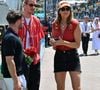 Laury Thilleman et Paul Mirabel dans les paddocks du Formula 1 Louis Vuitton Grand Prix de Monaco 2026, à Monte-Carlo, Monaco, le 7 juin, 2026. © Bruno Bebert/Bestimage