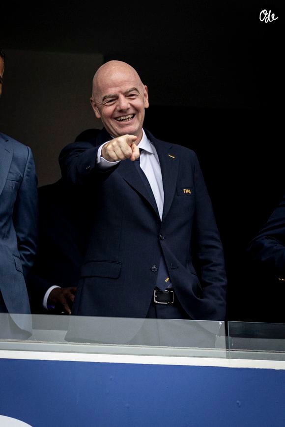 Gianni Infantino - Match de groupe I "France - Irak (3-0)" lors de la Coupe du Monde FIFA 2026 (FIFA World Cup 2026) à Philadelphie  le 22 juin 2026. © Elyxandro Cegarra / PsnewZ / Bestimage
