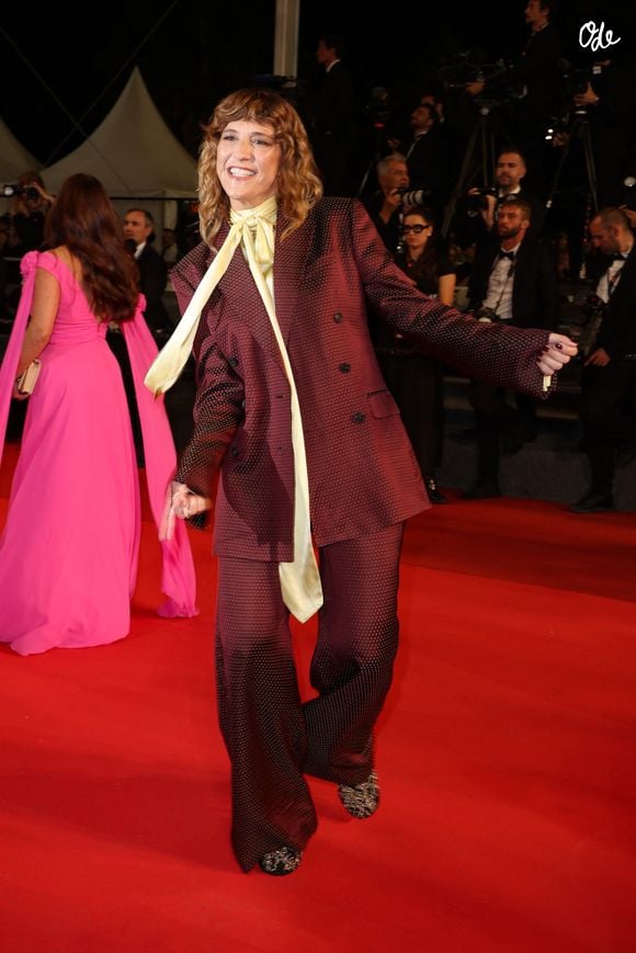 Daphné Bürki - Montée des marches du film « La femme la plus riche du monde » lors du 78ème Festival International du Film de Cannes, au Palais des Festivals à Cannes. Le 18 mai 2025
© Jacovides-Moreau / Bestimage