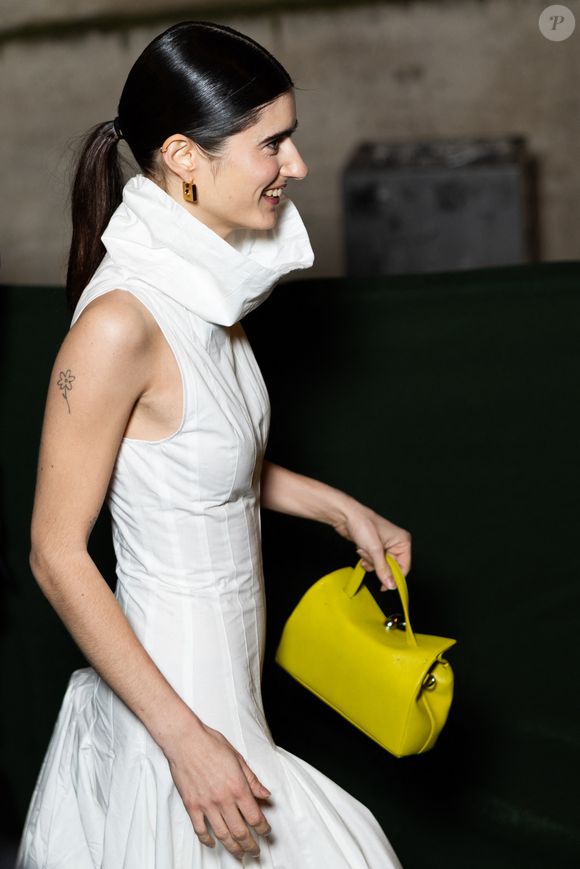 Marguerite Dedeyan - Les célébrités au défilé Jacquemus "Collection Homme Prêt-à-Porter Automne/Hiver 2026-2027" lors de la Fashion Week de Paris, le 25 janvier 2026

© Julien Sarkissian / Bestimage