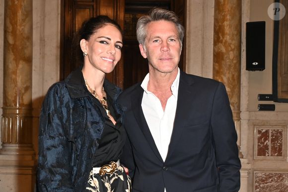Adriana Abascal et son compagnon le prince Emmanuel-Philibert de Savoie - Concerto pour la paix de Omar Harfouch dans la chambre de députés à Rome en Italie le 29 avril 2025. 
Crédit : SGP / BESTIMAGE