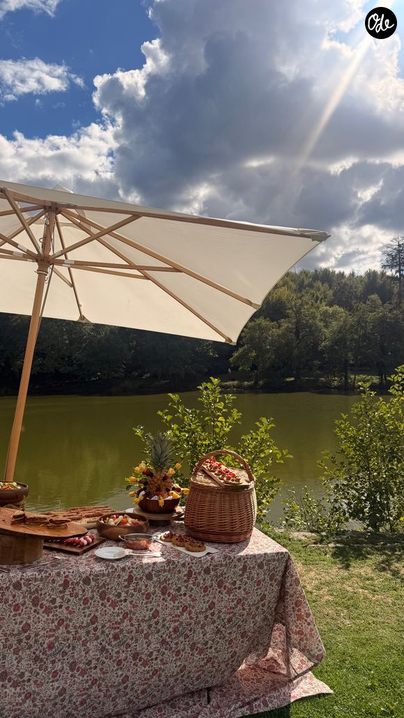 Le restaurant Dyades possède une étoile MICHELIN et valorise les produits de saison.

Pauline Ducruet a partagé des images de son séjour sur le Domaine des Etangs. Capture d'écran Instagram