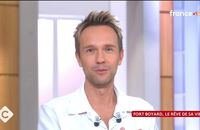 Cyril Féraud sur le plateau de "C à vous"