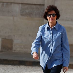 Rachida Dati - Réception de l'équipe du Paris Saint-Germain (PSG) à l'occasion de leur titre de vainqueur de la Ligue des Champions 2024-2025 au palais de l'Elysée à Paris, France, le 01 juin 2025. © Christophe Clovis / Bestimage