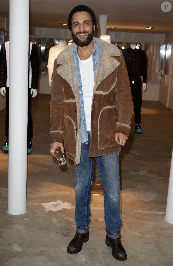 Maxime Nucci lors de la soirée d'ouverture du magasin 'Puma Pop Up' à Paris, France, le 15 janvier 2014. Photo by Jerome Domine/ABACAPRESS.COM