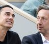 Stéphane Bern et Yori Baillères ne se contentent plus des projecteurs de la télévision. 

Stéphane Bern et son compagnon Yori Bailleres dans les tribunes lors des Internationaux de France de Tennis de Roland Garros.
© Jacovides/Moreau/Bestimage
