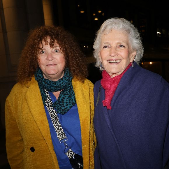 Valérie Mairesse et Marie-Christine Barrault - Jacques Rouveyrollis à fêté ses 60 ans de Lumières au théâtre Edouard 7 à Paris le 14 décembre 2025. © Coadic Guirec / Bestimage