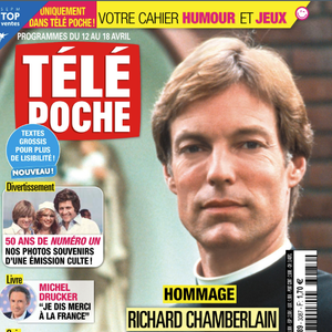 Couverture du magazine "Télé Poche" du 12 au 18 avril 2025