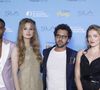 Car il rappelle qu'être au casting d'une série quotidienne telle qu'Ici tout commence demande "un sacrifice temporel".
Benjamin Douba Paris, Catherine Davydzenka, Frederic Diefenthal et Lou Ladegaillerie sur le tapis bleu du photocall de la soirée du 62ème Festival de Télévision de Monte-Carlo, à Monaco, le 17 juin 2023. © Denis Guignebourg/BestImage
