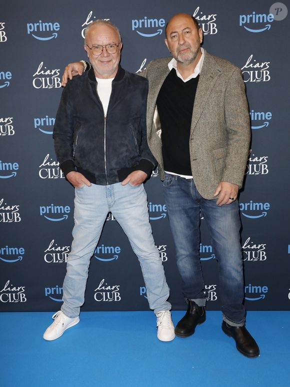 Olivier Baroux, Kad Merad - Avant-premiere du film "Liars Club" au Cinema l’Arlequin à Paris le 5 mars 2025. © Marc Ausset-Lacroix/Bestimage