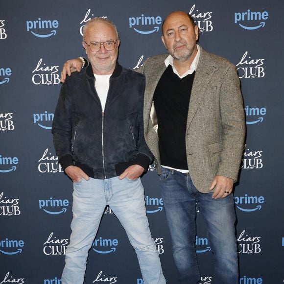 Olivier Baroux, Kad Merad - Avant-premiere du film "Liars Club" au Cinema l’Arlequin à Paris le 5 mars 2025. © Marc Ausset-Lacroix/Bestimage