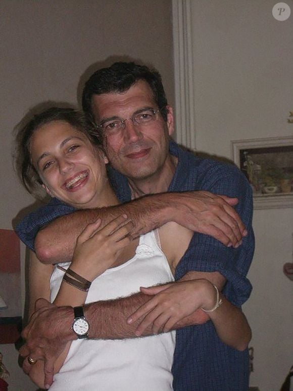 Photo de Xavier Dupont de Ligonnes, 50 ans, le père de famille, et de sa fille Anne, 16 ans.  Photo d'archives par ABACAPRESS.COM