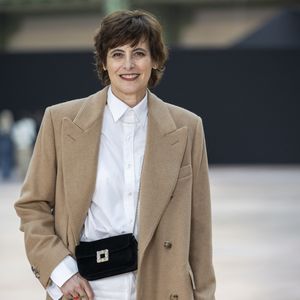 Ines de le Fressange au photocall du défilé Chanel Mode Féminine Prêt-À-Porter Automne/Hiver 2025-2026 lors de la Fashion Week de Paris (PFW) au Grand Palais, à Paris, France, le 11 mars 2025. © Olivier Borde/Bestimage