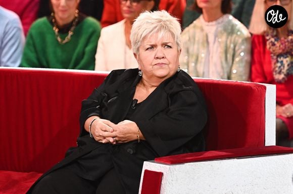 Exclusif - Mimie Mathy - Enregistrement de l'émission Vivement dimanche au studio Rive Gauche à Paris, présentée par Michel Drucker et diffusée le 9 février sur France 3. © Guillaume Gaffiot/Bestimage