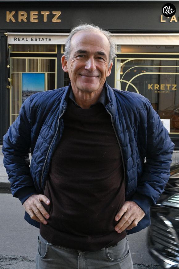 Olivier Kretz - La famille Kretz, rendue célèbre par la série L’Agence diffusée sur Netflix, inaugure sa première agence immobilière physique à Paris, dotée de six pièces au 100 rue du Bac, dans le 7ème arrondissement de Paris, France, le 2 février 2026. © Lionel Urman/Bestimage