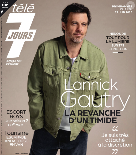 et il séduit dans "Tout pour la lumière", la nouvelle série de TF1

Lannick Gautry en couverture du magazine "Télé 7 Jours" du 16 juin 2025