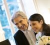 S'ils se sont unis en 2021, ils se connaissent depuis plus de vingt ans.

Mariage de Serge Lama et Luana Santonino à la mairie du 7ème arrondissement de Paris. Rachida Dati, Maire du 7ème a célébré
 le mariage.
Paris, le 11 février 2021.
© Cyril Moreau/Bestimage