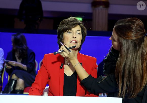 Ruth Elkrief - Deuxième débat de la primaire de la droite et du centre en vue de l'élection présidentielle 2017, salle Wagram, à Paris, France, le 3 novembre 2016. © Dominique Jacovides/Bestimage