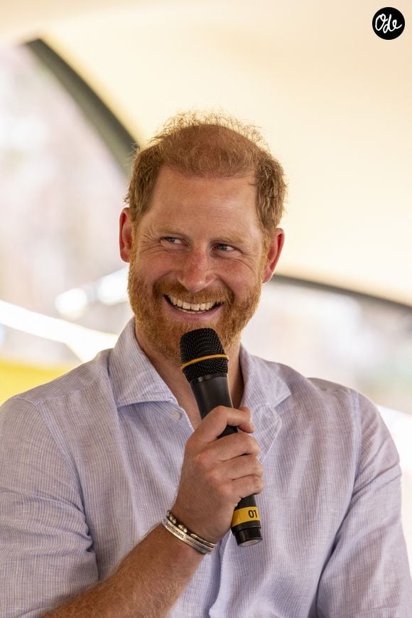 Le duc de Sussex, ambassadeur mondial de l’association « Scotty’s Little Soldiers », participe au festival d’été de Scotty’s au château de Maxstoke, dans le Warwickshire. « Scotty’s Little Soldiers » est une association caritative qui vient en aide aux enfants et aux jeunes de militaires en deuil. Date de la photo : samedi 11 juillet 2026 - Heathcliff O'Malley/Daily Telegraph/PA Wire.