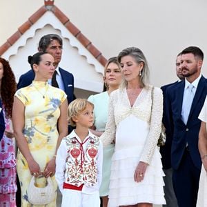 Celle d'éléver ses enfants loin du Rocher

Pauline Ducruet, Stefano Ercole Carlo Casiraghi, Camille Gottlieb,  la princesse Caroline de Hanovre et  Gareth Wittstock - Célébration des 20 ans de règne du prince souverain Albert II de Monaco sur la place du Palais à Monaco, le 19 juillet 2025. © Bruno Bebert/Bestimage