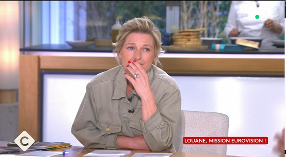 Louane invitée dans "C à Vous", ce mardi 22 avril 2025, capture d'écran France 5