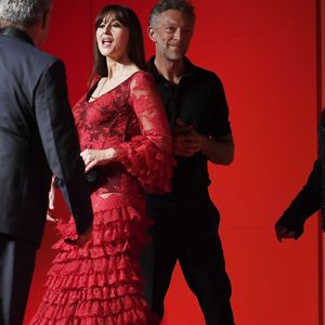 Monica Bellucci et Vincent Cassel lors de la projection du film "Irreversible" pendant le76ème Festival du Film de Venise la Mostra à Venise en Italie le 31 Août 2019