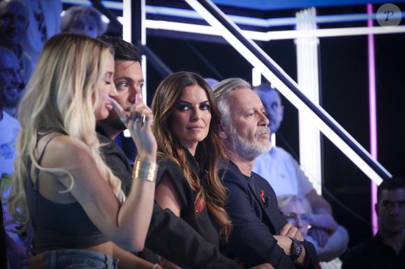 Exclusif - Amelie Bitoun, sur le plateau de l'émission " TPMP " présentée par C.Hanouna et diffusée en direct sur Youtube et sur toutes les box (SFR, FREE, Bouygues, MyCanal etc), Paris, France, le 21 mars 2025. © Jack Tribeca / Bestimage