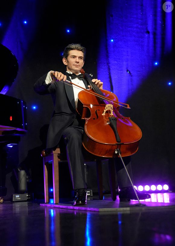 Statue de cire de Gautier Capuçon - Inauguration de la statue de cire du violoncelliste "Gautier Capuçon" au musée Grévin à Paris le 28 mai 2026. © Anne-Sophie Guebey/Bestimage