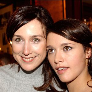 Remise des prix Romy Schneider et Jean Gabin : Elsa Zylberstein, Emma de Caunes. Le 25 février 2002. © Giancarlo Gorassini/ABACA