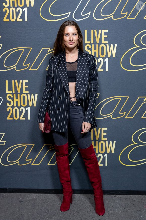 Ilona Smet - Photocall du défilé Etam Live Show 2021 à l'Opéra Garnier à Paris le 4 octobre 2021.

© Tiziano Da Silva / Bestimage