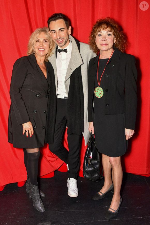Grâce de Capitani, Fabienne Amiach, Jordan De Luxe (Jordan Guisnel) lors de la soirée de clôture du 9ème Festiv'Allais le 20 octobre 2025, à Paris, France. Photo by ShootPix/ABACAPRESS.COM