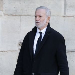 Francis Huster - Obsèques de Nathalie Baye en l'église Saint-Sulpice à Paris le 23 avril 2026. 

© Dominique Jacovides - Coadic Guirec / Bestimage