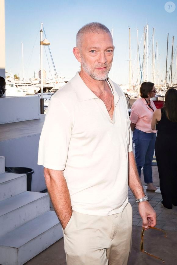 Exclusif - Rendez-vous avec Vincent Cassel en marge de l'émission "C à vous" lors du 77ème Festival International du Film de Cannes le 21 mai 2024. © Jack Tribeca/Bestimage No Web - Belgique et Suisse
