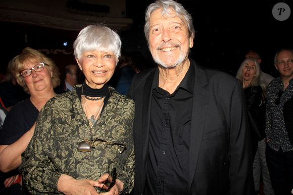 Gilles Dreu et sa femme Yolande à "La Nouvelle Eve" à Paris le 11 mai 2022.