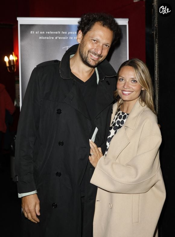 Éric Antoine et Gennifer Demey assistent au spectacle "Dans les étoiles" par l'astrophysicien David Elbaz au théâtre de la Gaîté Montparnasse, à Paris, le 22 septembre 2025.

© Marc Ausset-Lacroix/Bestimage