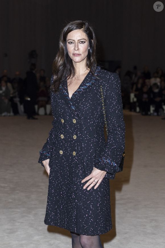 Anna Mouglalis - Front row du défilé de mode Haute-Couture printemps-été 2024 "Chanel" au Grand Palais Ephémère lors de la fashion week de Paris. Le 23 janvier 2024
© Olivier Borde / Bestimage
