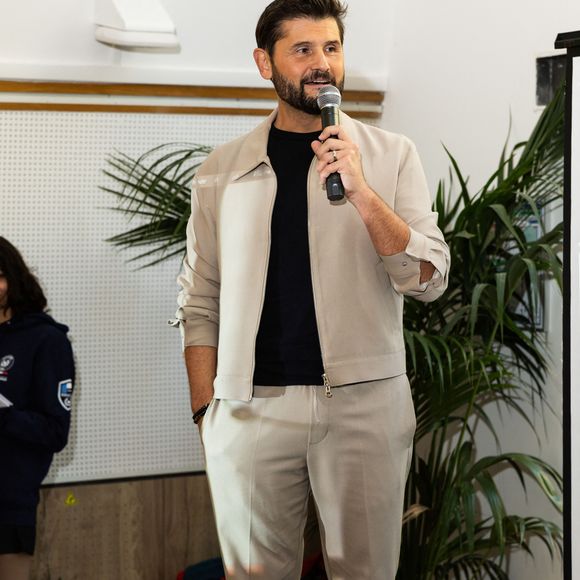 Christophe Beaugrand - C.Beaugrand participe au "Mars Global Adoption Weekend" (loto de la protection animale) à la Maison de l'animal à Paris, le 11 octobre 2025.
© Julien Sarkissian / Bestimage