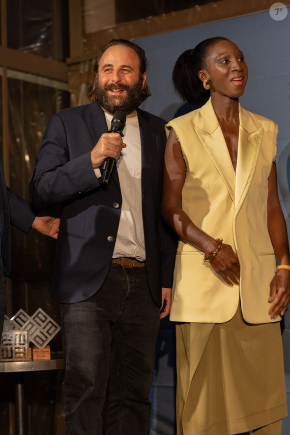 Vincent Macaigne, Eye Haïdara, - Prix Cinéma, Evok Collection à l'hotel Brach à Paris le 13 novembre 2025. Photo par Julien Sarkissian/Bestimage