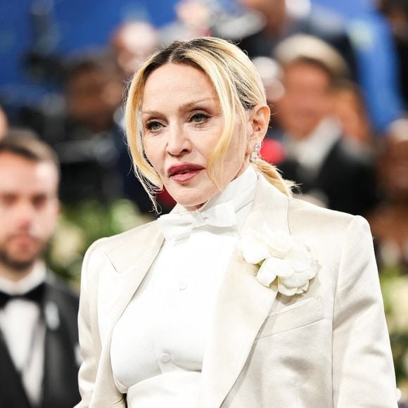 Madonna 

5 mai 2025, New York (État de New York), États-Unis : Madonna assiste au Met Gala 2025 célébrant Superfine: Tailoring Black Style au Metropolitan Museum of Art à New York. 5 mai 2025.