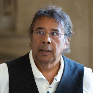 Le chanteur français Laurent Voulzy visite l'Assemblée nationale française, à Paris, le 9 septembre 2025. Photo par Raphael Lafargue/ABACAPRESS.COM