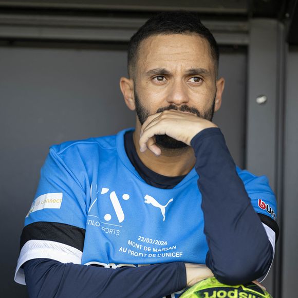 Exclusif - Malik Bentalha - Match Team Mont de Marsan Vs Team UNICEF France au stade André et Guy Boniface à Mont de Marsan le 23 mars 2024. 
© Pierre Perusseau / Bestimage